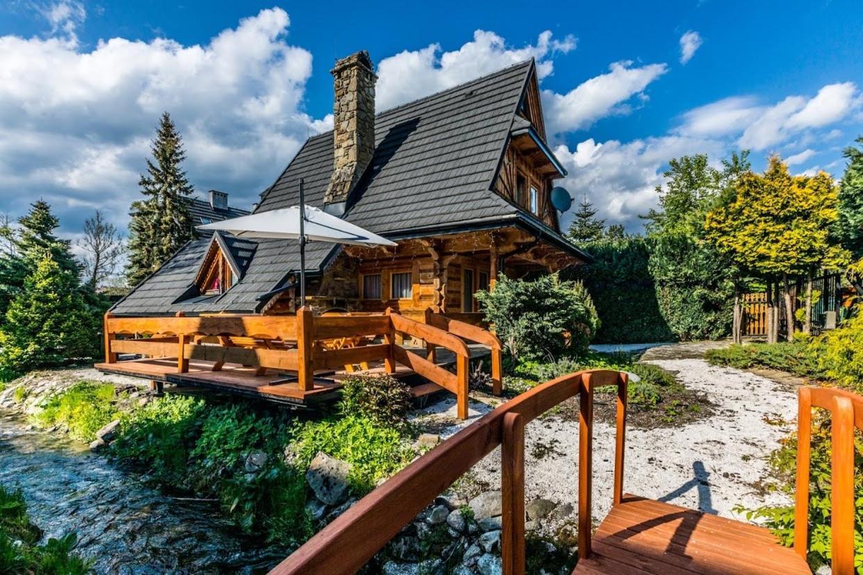Domek Krupowki Z Widokiem Na Giewont ザコパネ エクステリア 写真