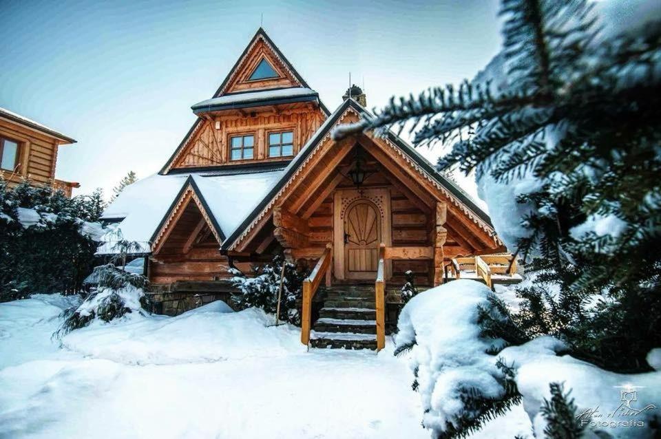 Domek Krupowki Z Widokiem Na Giewont ザコパネ エクステリア 写真