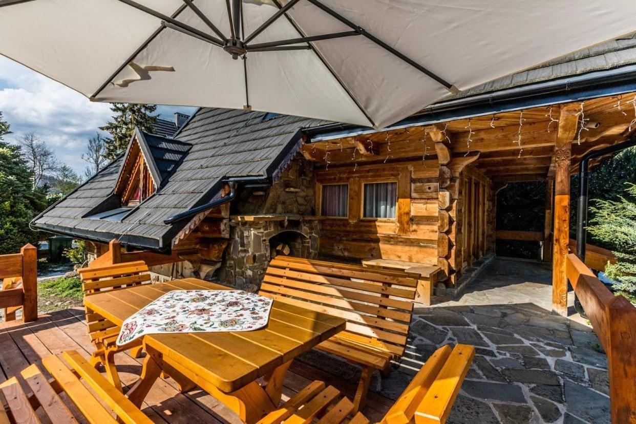 Domek Krupowki Z Widokiem Na Giewont ザコパネ エクステリア 写真