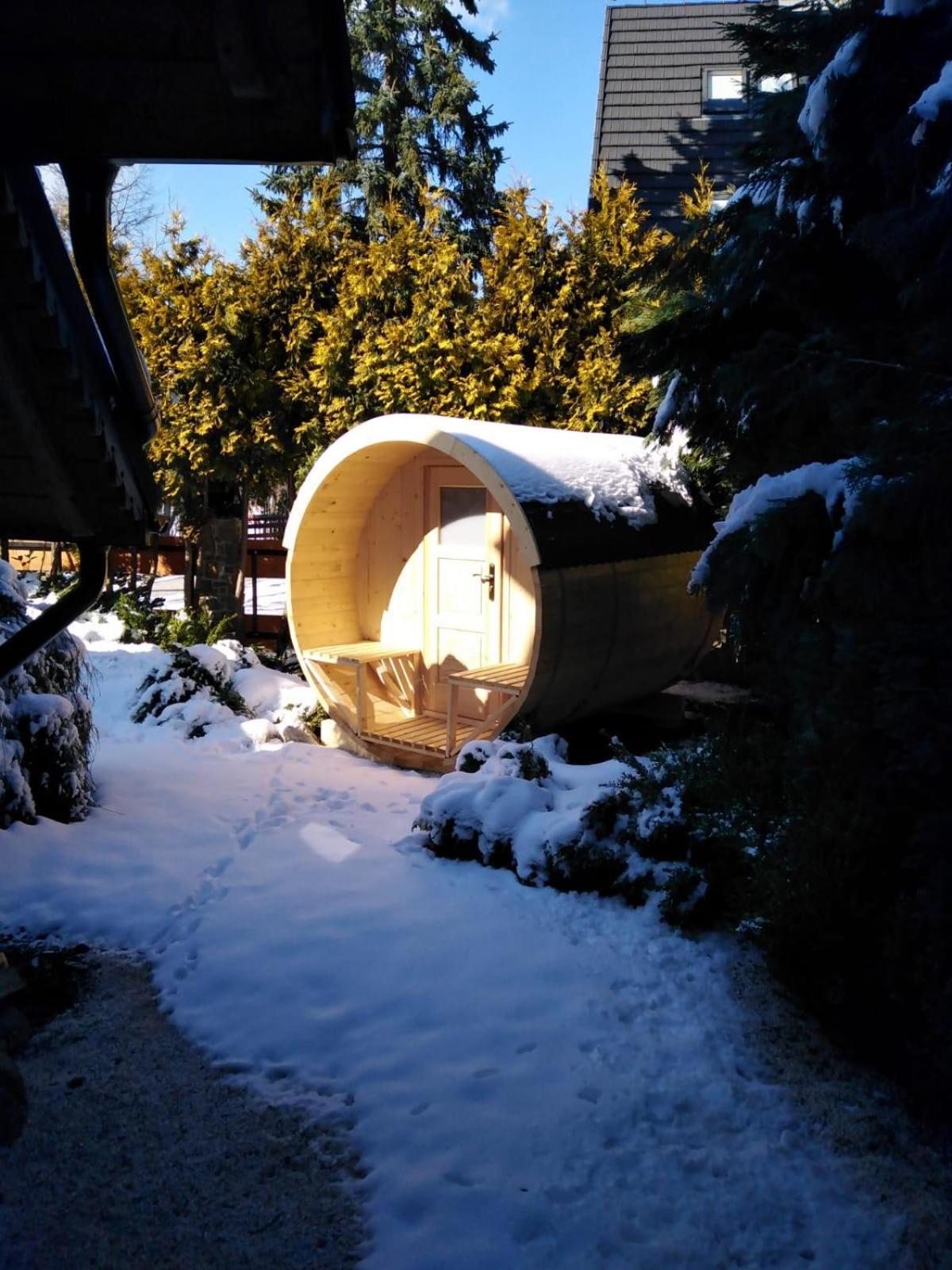 Domek Krupowki Z Widokiem Na Giewont ザコパネ エクステリア 写真
